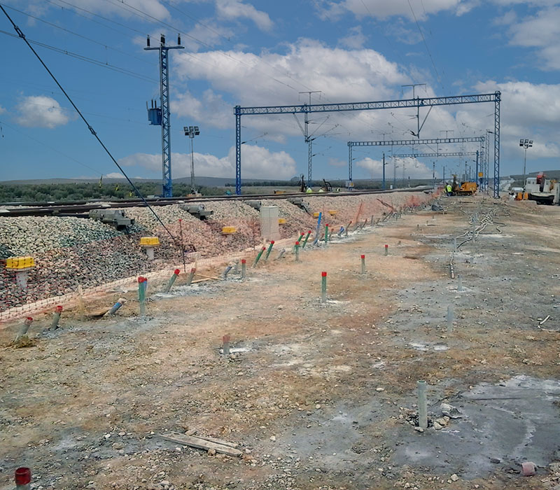 Consolidamento ferroviario Cordoba Spagna Sireg Progetti Nel Mondo