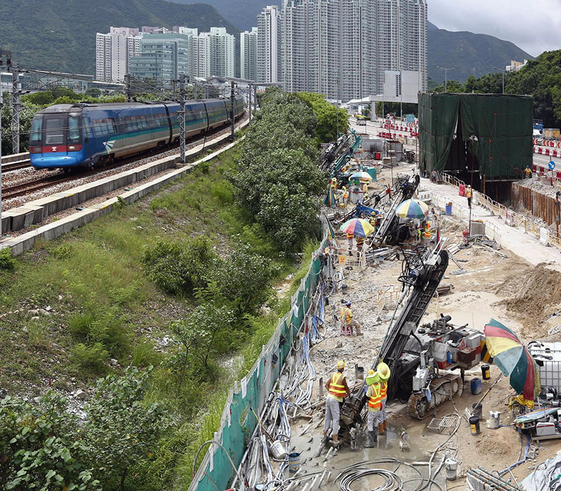 Linea ferroviaria Tung Chung Hong Kong Hong Kong Sireg Progetti Nel Mondo