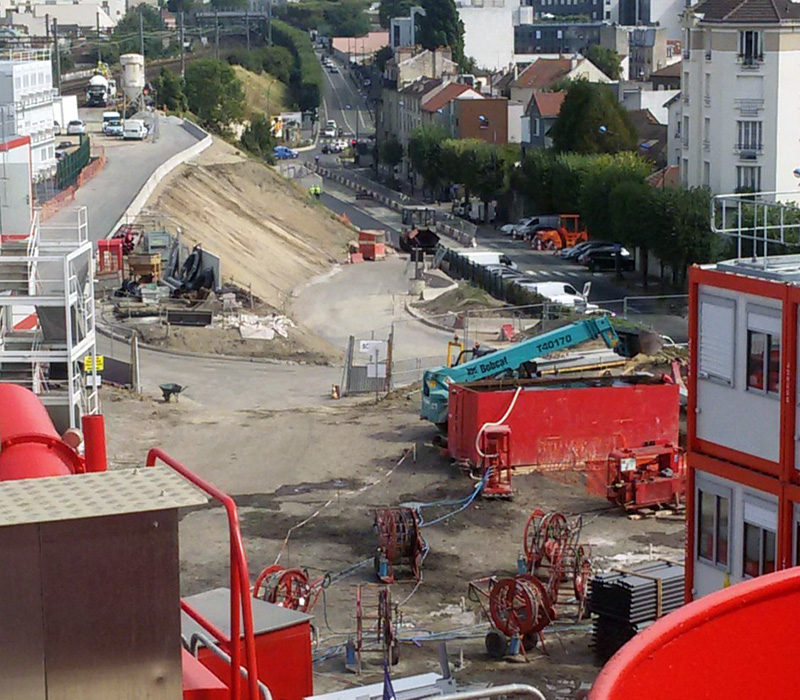 Metropolitana sotterranea Linea 14-15 Parigi Francia Sireg Progetti Nel Mondo