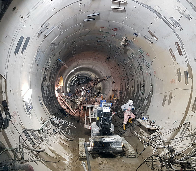 Stazione Fori Imperiali, Metropolitana C Roma Italia Sireg Progetti Nel Mondo