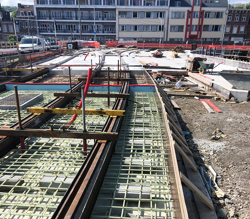 Progetto tranviario Liegi Belgio Sireg Progetti Nel Mondo