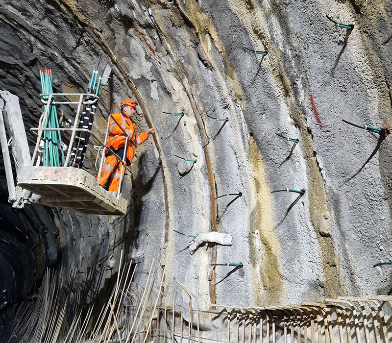Galleria stradale Colle di Tenda Italia Sireg Progetti Nel Mondo
