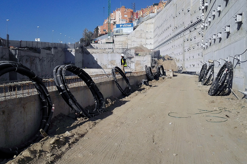 VAINA CORRUGADA DUROTENE para anclajes y aplicaciones geotécnicas