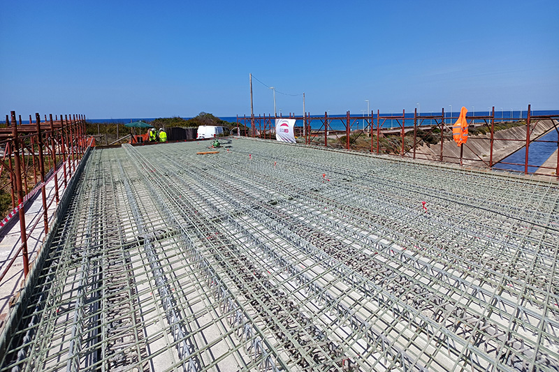 barre fibre de verre pour béton armé