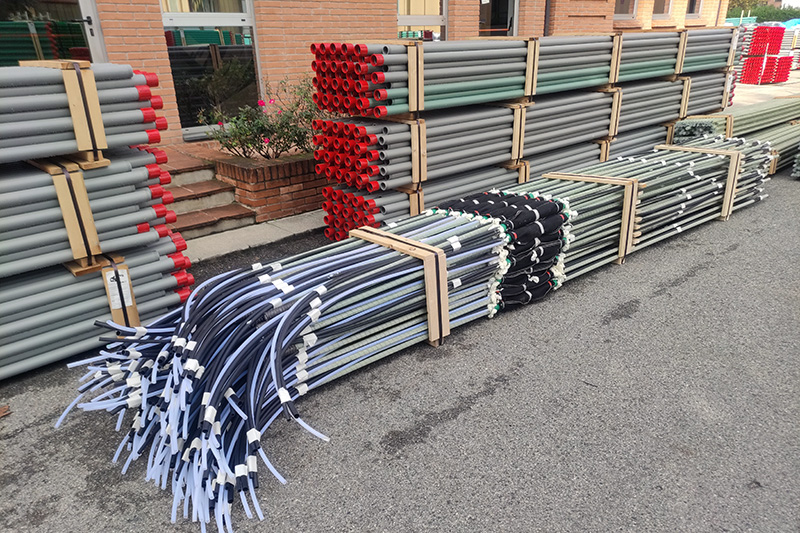 Anclajes pasivos bulones de roca DURGLASS®, fabricados en fibra de vidrio (GFRP)