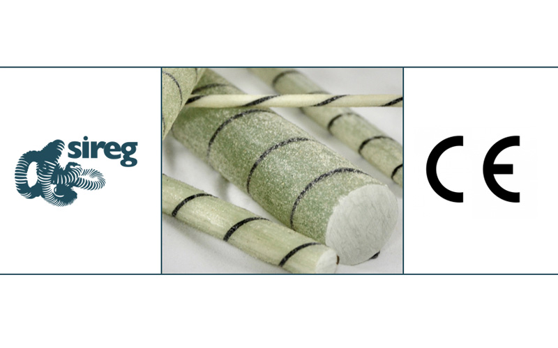 News Sireg Barre Vetroresina Glasspree Sireg Geotech Marcatura Ce