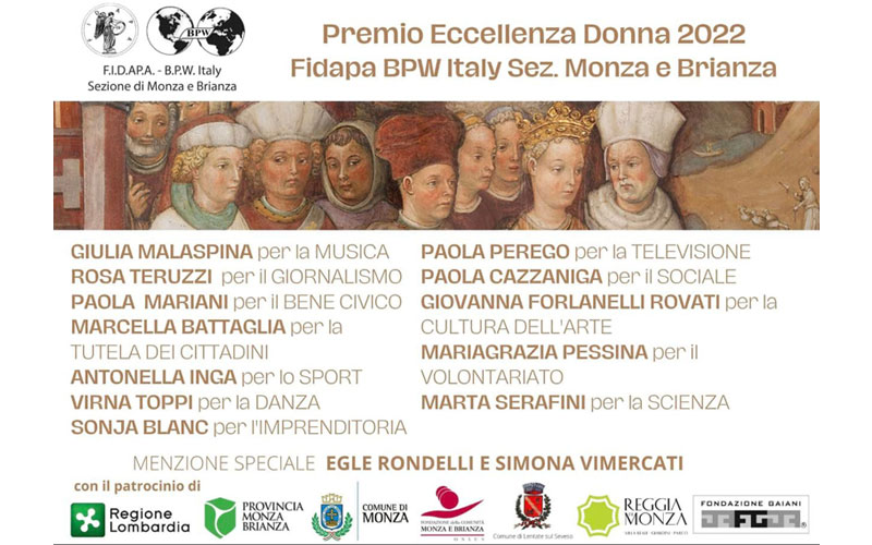 News Sireg Premio Fidapa Sonja Blanc 19 Maggio 2022